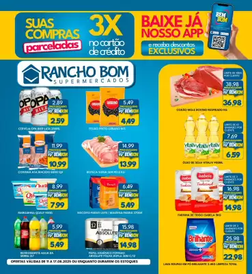 Catálogo Rancho Bom Supermercados (válido até 17-08)