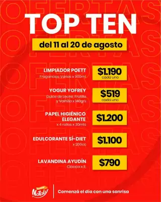 Catálogo Super Nataly (válido hasta 20-08)