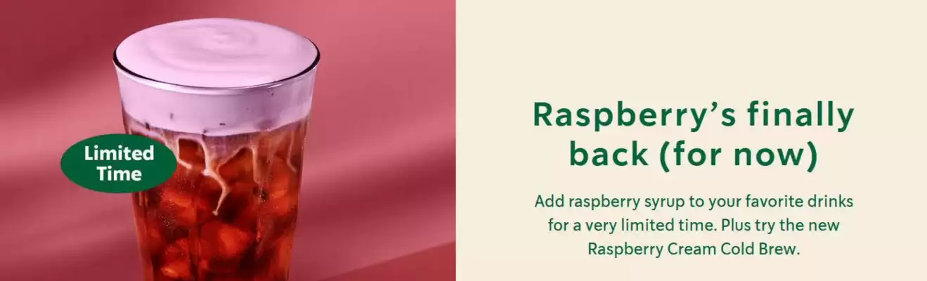 Starbuck's catalogue (valid until 15-08)