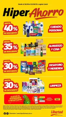 Catálogo Hipermercado Libertad (válido hasta 20-08)