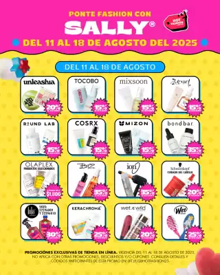Catálogo Sally Beauty (válido hasta 18-08)