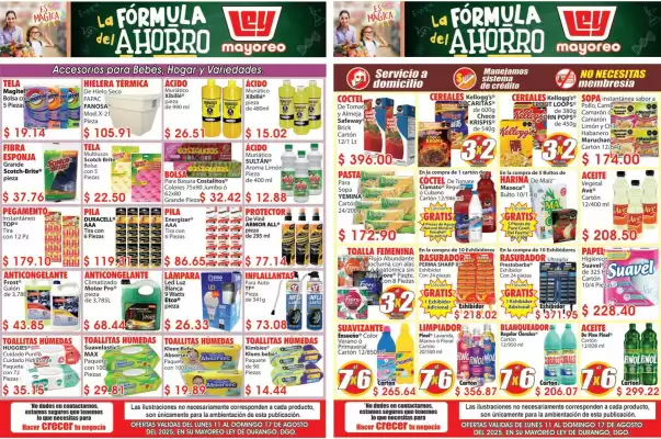 Catálogo Casa Ley (válido hasta 17-08)