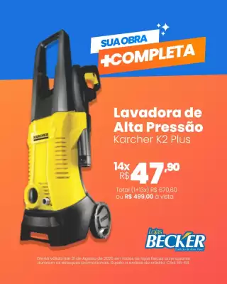 Catálogo Lojas Becker (válido até 31-08)