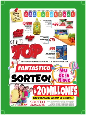 Catálogo Supermercados Top (válido hasta 17-08)