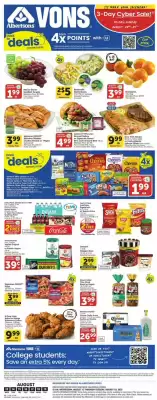 Vons Weekly Ad (valid until 19-08)