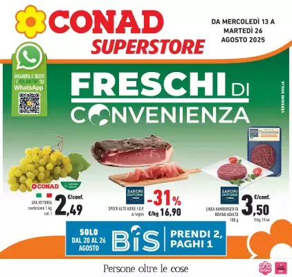 Volantino Conad Superstore (valido fino al 26-08)