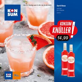 KONSUM Prospekt woche 33 Seite 1