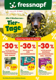 Fressnapf Flugblatt Seite 1