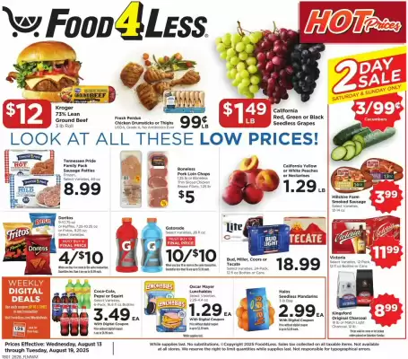 Food 4 Less Weekly Ad