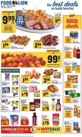 Food Lion Weekly Ad week 33 Page 1