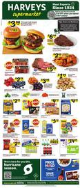 Harveys Supermarkets Weekly Ad week 33 Page 1