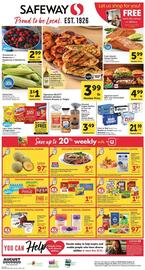 Safeway Weekly Ad week 33 Page 1