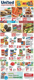 United Supermarkets Weekly Ad Page 1