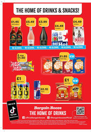 Bargain Booze leaflet Page 1