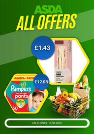 Asda leaflet week 33 Page 1
