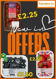 Sainsbury's leaflet week 33 Page 1