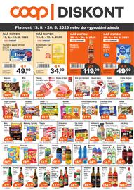 COOP DISKONT leták Strana 1
