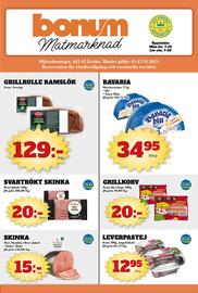 Bonum Matmarknad reklamblad vecka 33 Sida 1