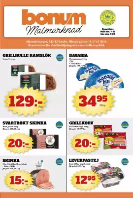 Bonum Matmarknad reklamblad