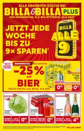 Billa Flugblatt woche 33 Seite 1