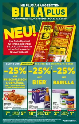 Billa Flugblatt (gültig bis 20-08)