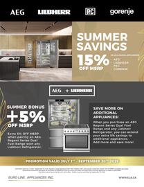 Goemans Appliances flyer Page 1