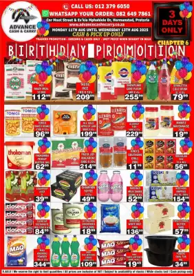 Advance Cash n Carry catalogue