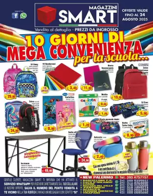 Volantino Magazzini Smart (valido fino al 24-08)