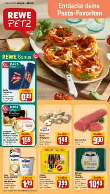 REWE PETZ Prospekt (gültig bis 16-08)