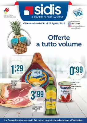 Volantino Sidis (valido fino al 23-08)