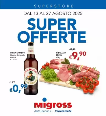 Volantino Migross Superstore (valido fino al 27-08)