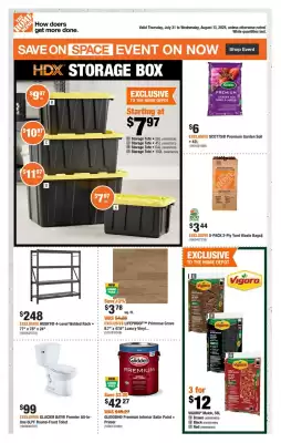 Home Depot flyer (valid until 13-08)