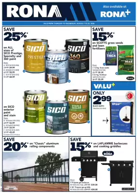 Réno Dépôt flyer (valid until 20-08)