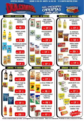 Catálogo Dulcenter (válido hasta 16-08)