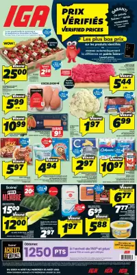 IGA flyer (valid until 27-08)