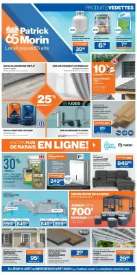 Patrick Morin flyer (valid until 27-08)