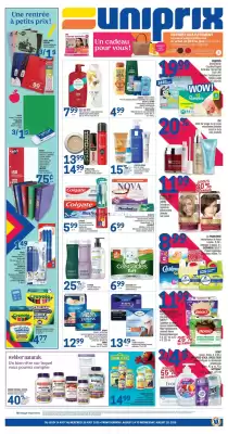 Uniprix flyer
