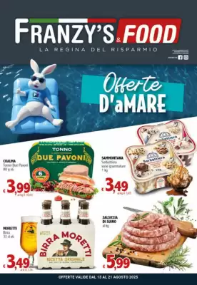Volantino Franzy's Food (valido fino al 21-08)
