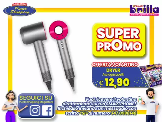 Volantino Punto Shopping Megastore (valido fino al 31-08)