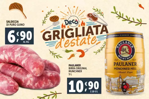 Volantino Deco Supermercati (valido fino al 18-08)