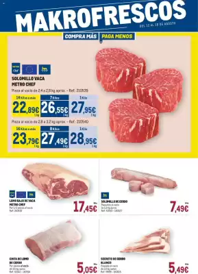Folleto Makro (válido hasta el 18-08)