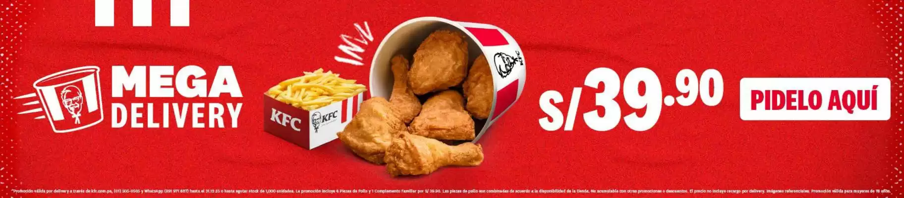 Catálogo KFC (válido hasta 31-12)