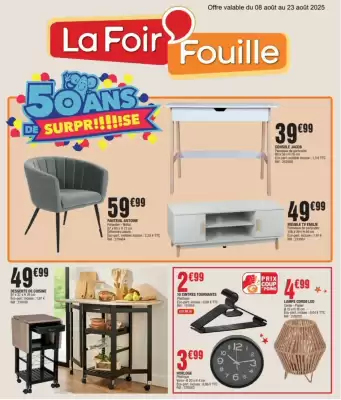 Catalogue La Foir'Fouille (valable jusqu'au 23-08)