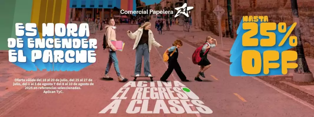 Catálogo Comercial Papelera (válido hasta 30-08)