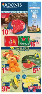 Marché Adonis flyer (valid until 27-08)