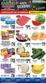 Rancho Markets Weekly Ad week 33 Page 1