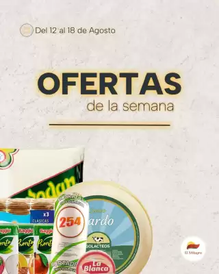 Catálogo El Milagro Mayorista (válido hasta 18-08)