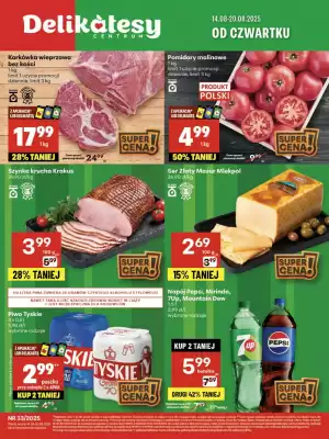 Delikatesy Centrum gazetka (ważność do 20-08)