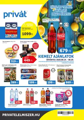 PRIVÁT akciós újság