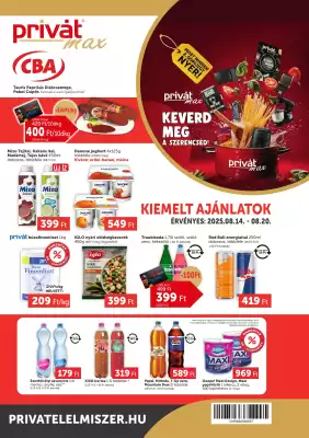 PRIVÁT akciós újság (érvényes eddig: 20-08)